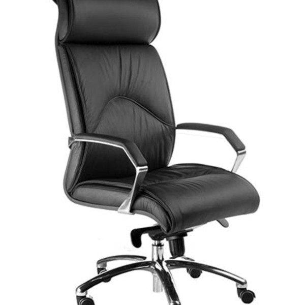 Cadeira Presidente Luxuosa Com Braços Fixos Linha Eiffel Cor