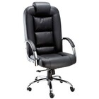 Cadeira Presidente Luxuosa Com Braços Fixos Linha Firenze Cor