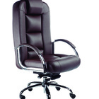 Cadeira Presidente Luxuosa Com Braços Fixos Linha Firenze Mar