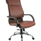 Cadeira Presidente Luxuosa Linha Chief Marrom