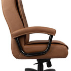 Cadeira Presidente Para Escritório Com Mola Ensacada Marrom