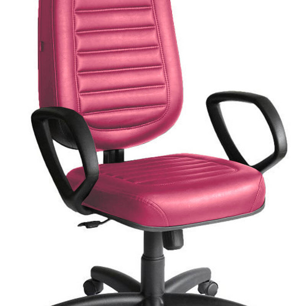 Cadeira Presidente Para Escritório Linha Blenda Rosa