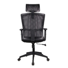 Cadeira Presidente Pelegrin Pel-2180 Tela Mesh Preta