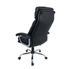 Cadeira Presidente Pelegrin Pel-7613  Em Couro Pu Preta