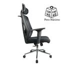 Cadeira Presidente Tela Mk-4010 - Makkon - Cor Preto - 30029 .