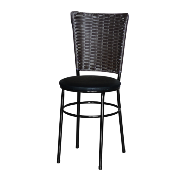 Cadeira Preta Para Cozinha Hawai Café  Preto