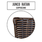 Cadeira Preta Para Cozinha Hawai Cappuccino  Vermelho