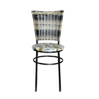 Cadeira Preta Para Cozinha Hawai Cappuccino Premium Com Assen