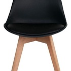 Cadeira Preta Sala De Espera Estilosa