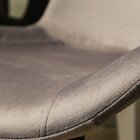 Cadeira Provença Veludo Móveis Cadeiras Cinza