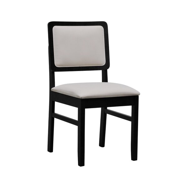 Cadeira Puffer Madeira Maciça Assento E Encosto Estofado Linh