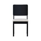 Cadeira Quéops Madeira Maciça Encosto Anatômico Assento Estof