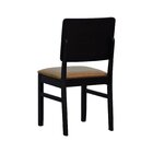 Cadeira Quéops Madeira Maciça Encosto Anatômico Assento Estof