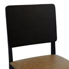 Cadeira Quéops Madeira Maciça Encosto Anatômico Assento Estof