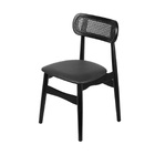 Cadeira Rainer Madeira Preta - Preta