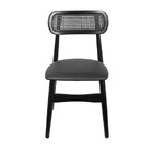 Cadeira Rainer Madeira Preta - Preta