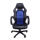 Cadeira Raptor Gamer Azul Com Base De Rodízio - Or Design