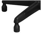 Cadeira Recepção Caixa Alta Csx-02 Giratória Pethiflex Preto