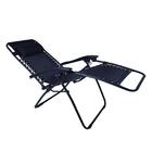 Cadeira Reclinável Trançada Preta 21 Posições - Mor 9147