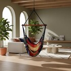 Cadeira Rede Balanço De Teto Suspensa Colorida