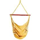 Cadeira Rede Balanço De Teto Suspensa Várias Cores Cor:amarela