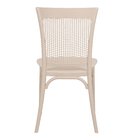 Cadeira Resina Palha Natural 88x45cm Forte Plástico