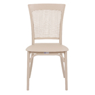 Cadeira Resina Palha Natural 88x45cm Forte Plástico