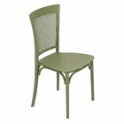 Cadeira Resina Palha Verde 88x45cm Forte Plástico