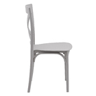 Cadeira Resina Robust Cross Nude Forte Plástico
