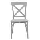 Cadeira Resina Robust Cross Nude Forte Plástico