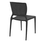 Cadeira Resina Safira Preta 84,5x44 Tramontina