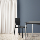 Cadeira Resina Safira Preta 84,5x44 Tramontina