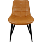 Cadeira Romana Provence Poltrona Estofada Pu Vintage Retro Pé