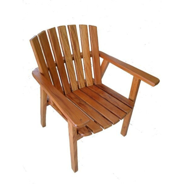 Cadeira Rústica Miami Em Madeira Demolição - Cód 2356