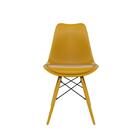 Cadeira Saarinen Amarela Empório  Base Em Polipropileno