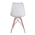 Cadeira Saarinen Branca - Base Tower Cobre