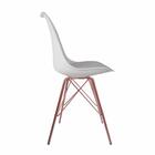 Cadeira Saarinen Branca - Base Tower Cobre