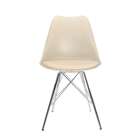 Cadeira Saarinen Nude - Base Tower Cromado