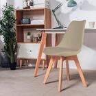 Cadeira Saarinen Nude - Base Wood