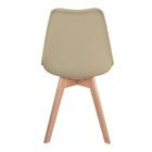 Cadeira Saarinen Nude - Base Wood