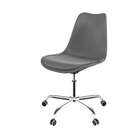 Cadeira Saarinen Office Konkret E Cromada