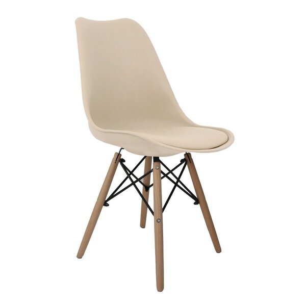 Cadeira Saarinen Pp Dsw-m Empório  Nude