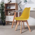 Cadeira Saarinen Pp Empório  Amarelo