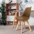 Cadeira Saarinen Pp Marrom Old Wood