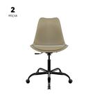 Cadeira Saarinen Pp Nude Office Preto Cx2