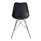 Cadeira Saarinen Preta - Base Tower Cromado