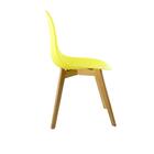 Cadeira Saarinen Solid Wood Para Sala Cozinha E Decoração - A