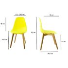 Cadeira Saarinen Solid Wood Para Sala Cozinha E Decoração - A