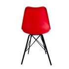 Cadeira Saarinen Vermelha - Base Tower Preto
