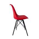 Cadeira Saarinen Vermelha - Base Tower Preto